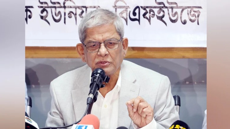 জুলাই সনদ বাস্তবায়নে সংসদে আলোচনার আহ্বান মির্জা ফখরুলের